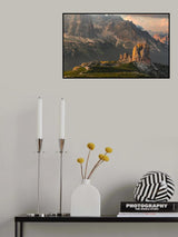 Cinque Torri in the morning Poster och Canvastavla