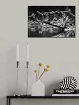 From behind Poster och Canvastavla