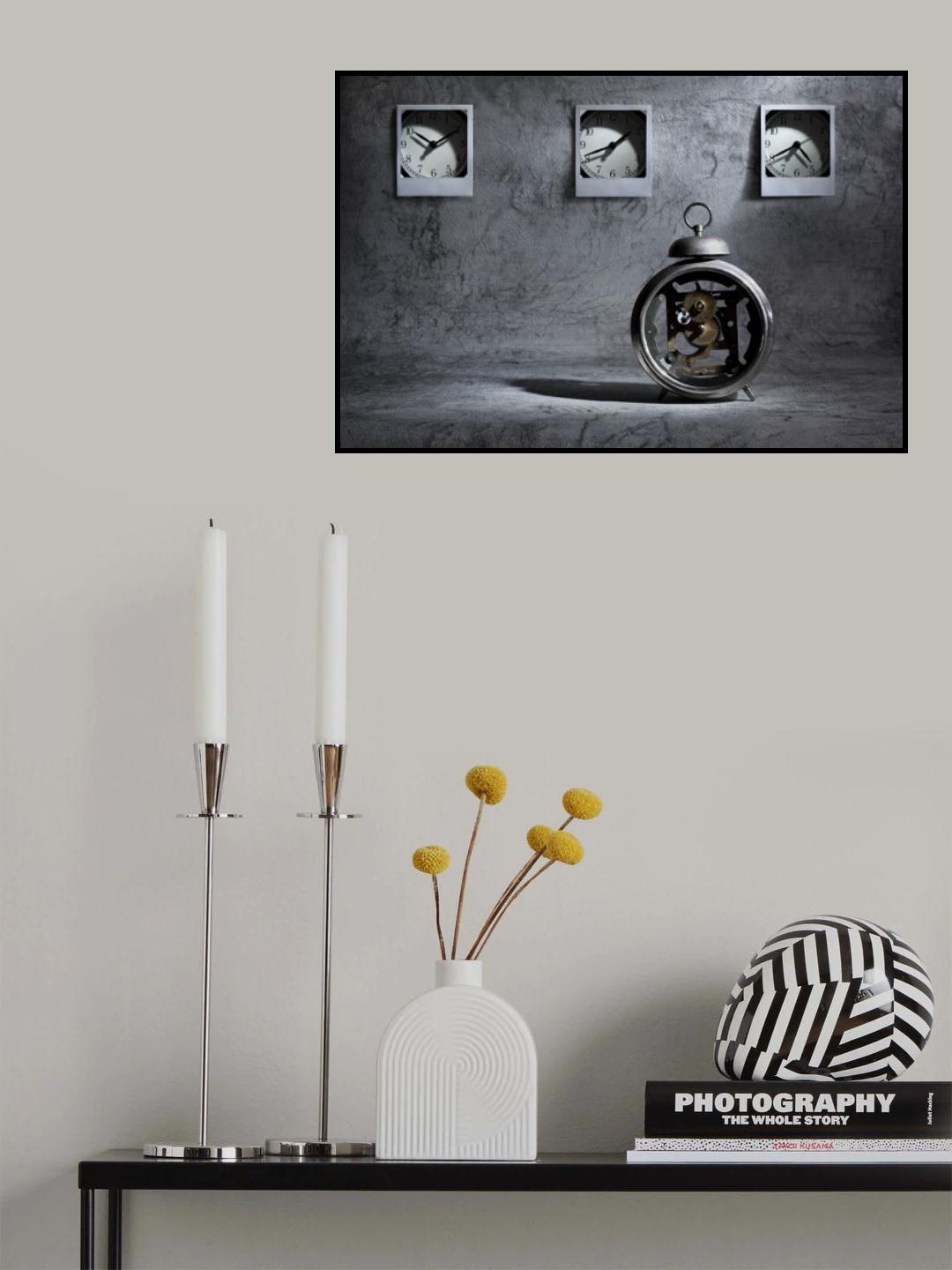 Time goes by... Poster och Canvastavla