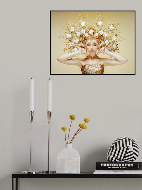 Golden fairy Poster och Canvastavla