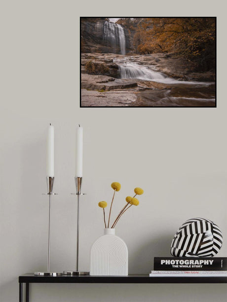 Suuctu Waterfall Poster och Canvastavla