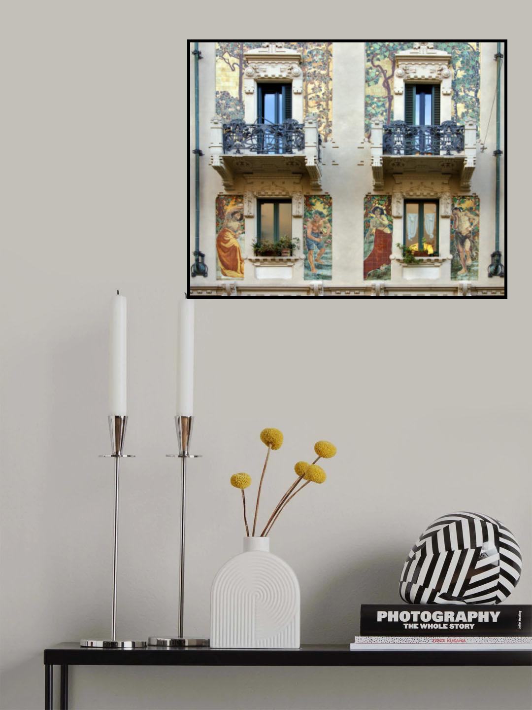Galimberti house Poster och Canvastavla