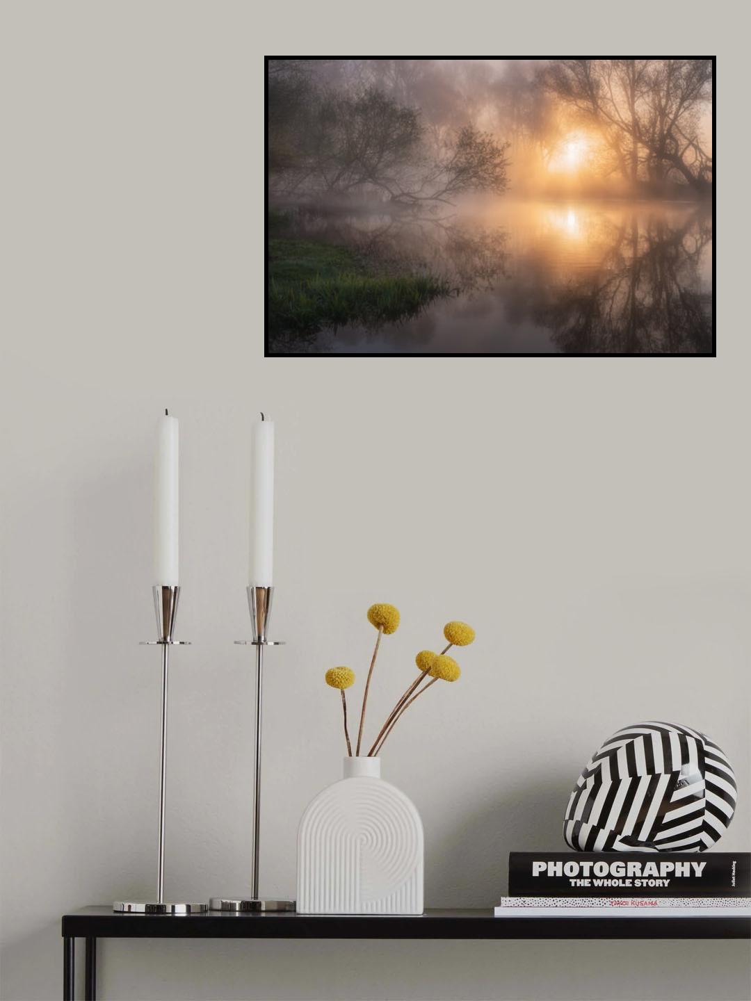 May morning in Zarechie... Poster och Canvastavla