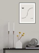 Trust Your Journey Poster och Canvastavla