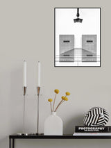 Straight lines and an intruder Poster och Canvastavla