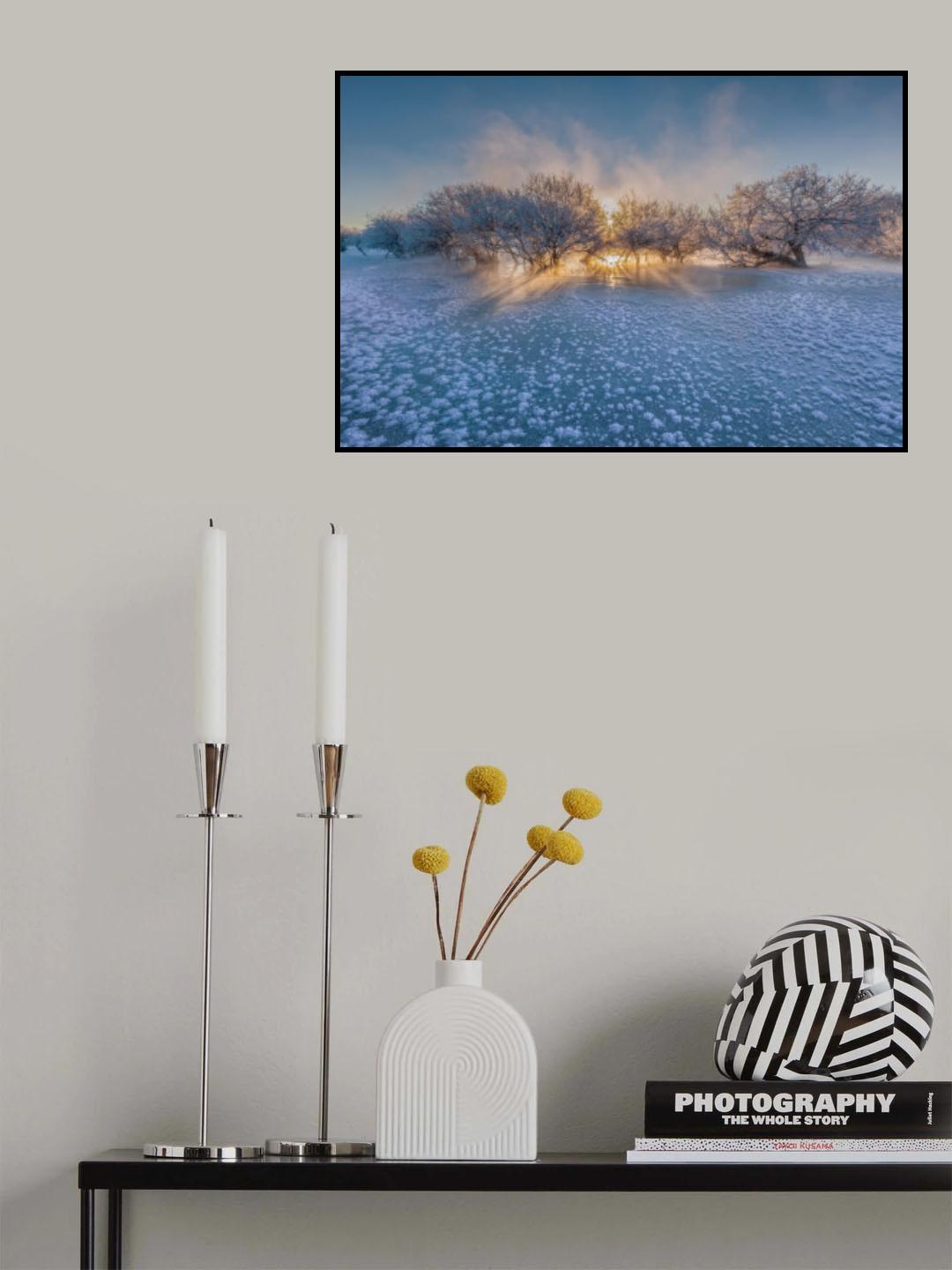 The Morning Glow Poster och Canvastavla