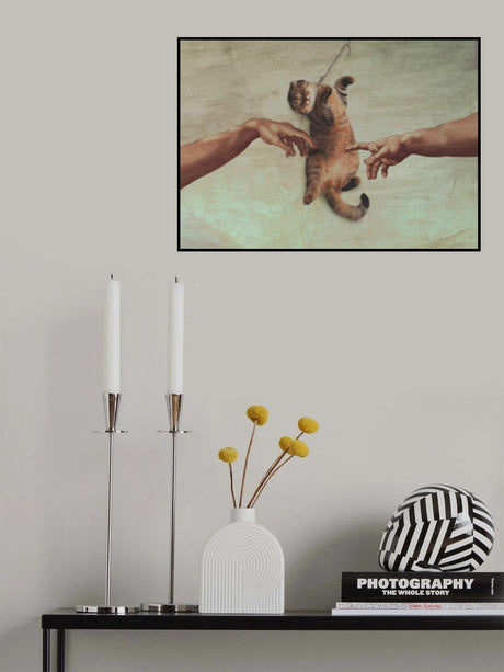 Touch of the Kitty Poster och Canvastavla