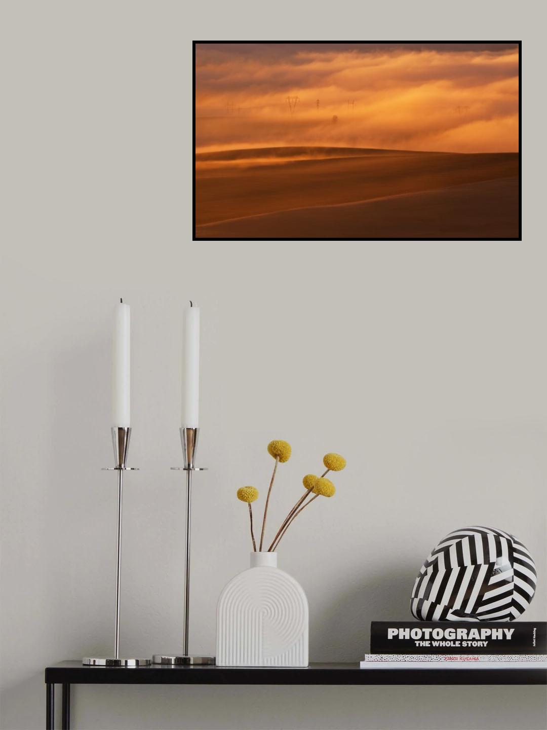 Energy flow Poster och Canvastavla
