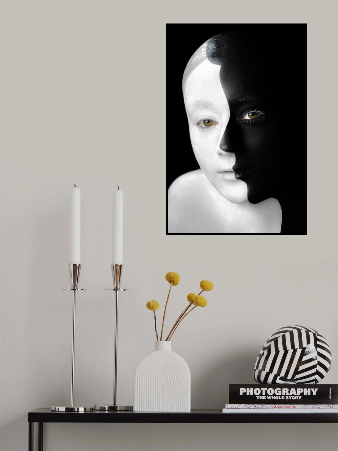 Yin Yang Poster och Canvastavla