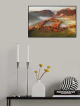 Autumn mist Poster och Canvastavla