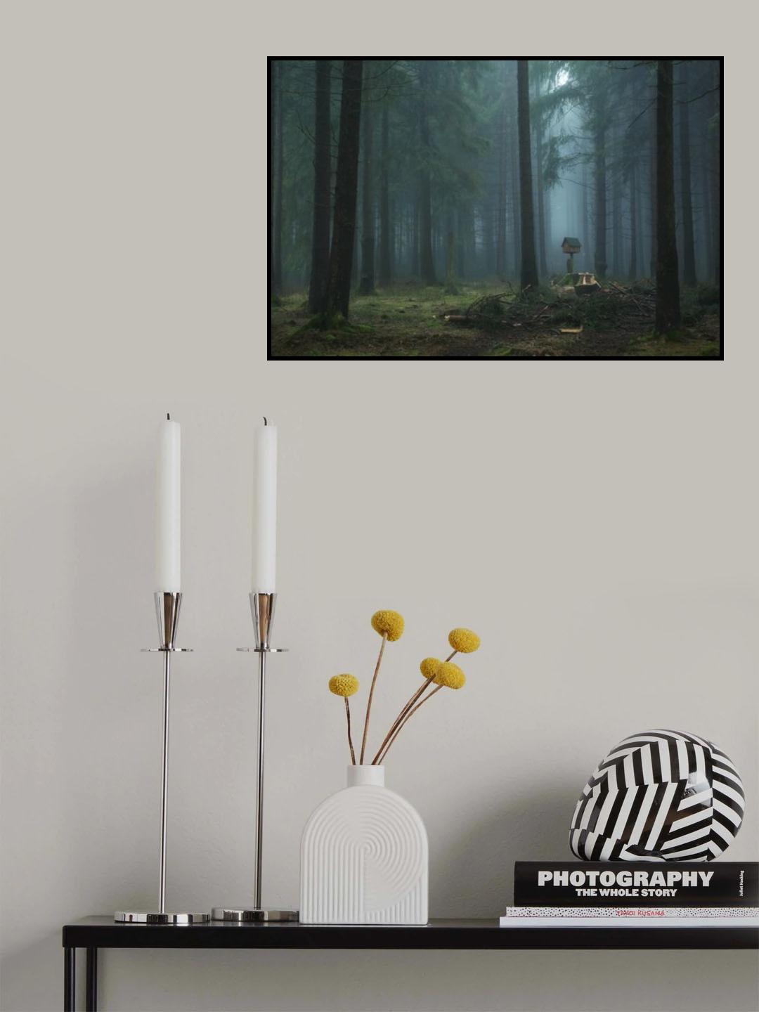 Blue Hotel Poster och Canvastavla