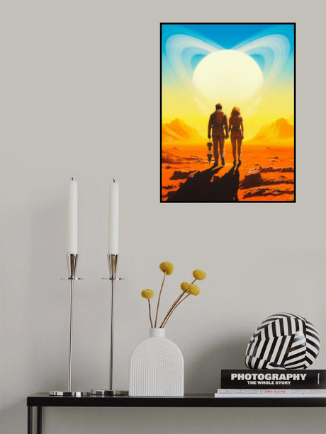 Saturn Love Poster och Canvastavla