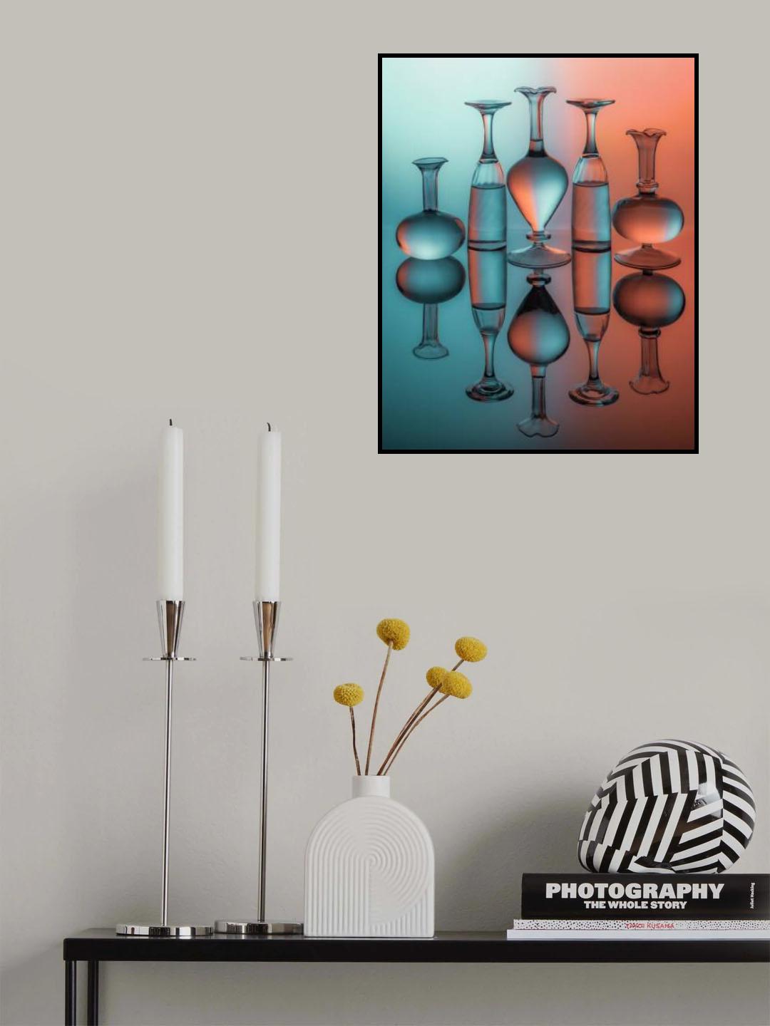 Series of Glass and Reflection - 14 Poster och Canvastavla