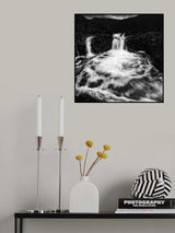 River Etive Cascades Poster och Canvastavla