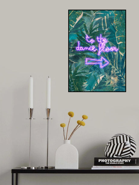 Dance Floor Right Poster och Canvastavla