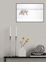 Walking in the snow Poster och Canvastavla