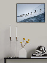 Climbing the mountain together Poster och Canvastavla