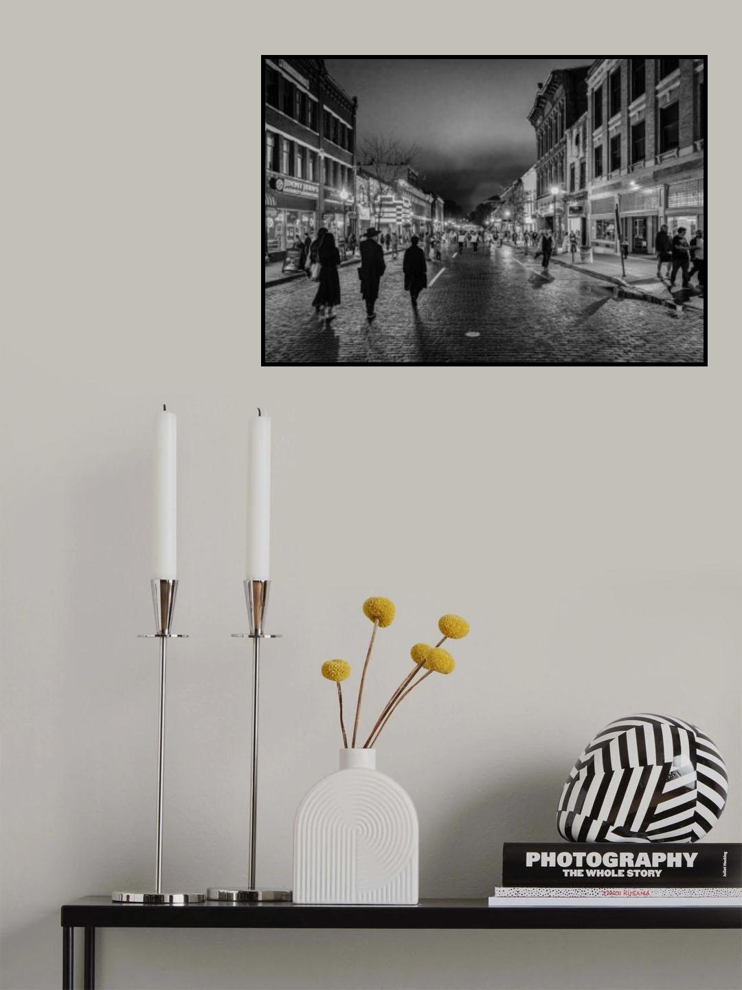 Street Party Poster och Canvastavla