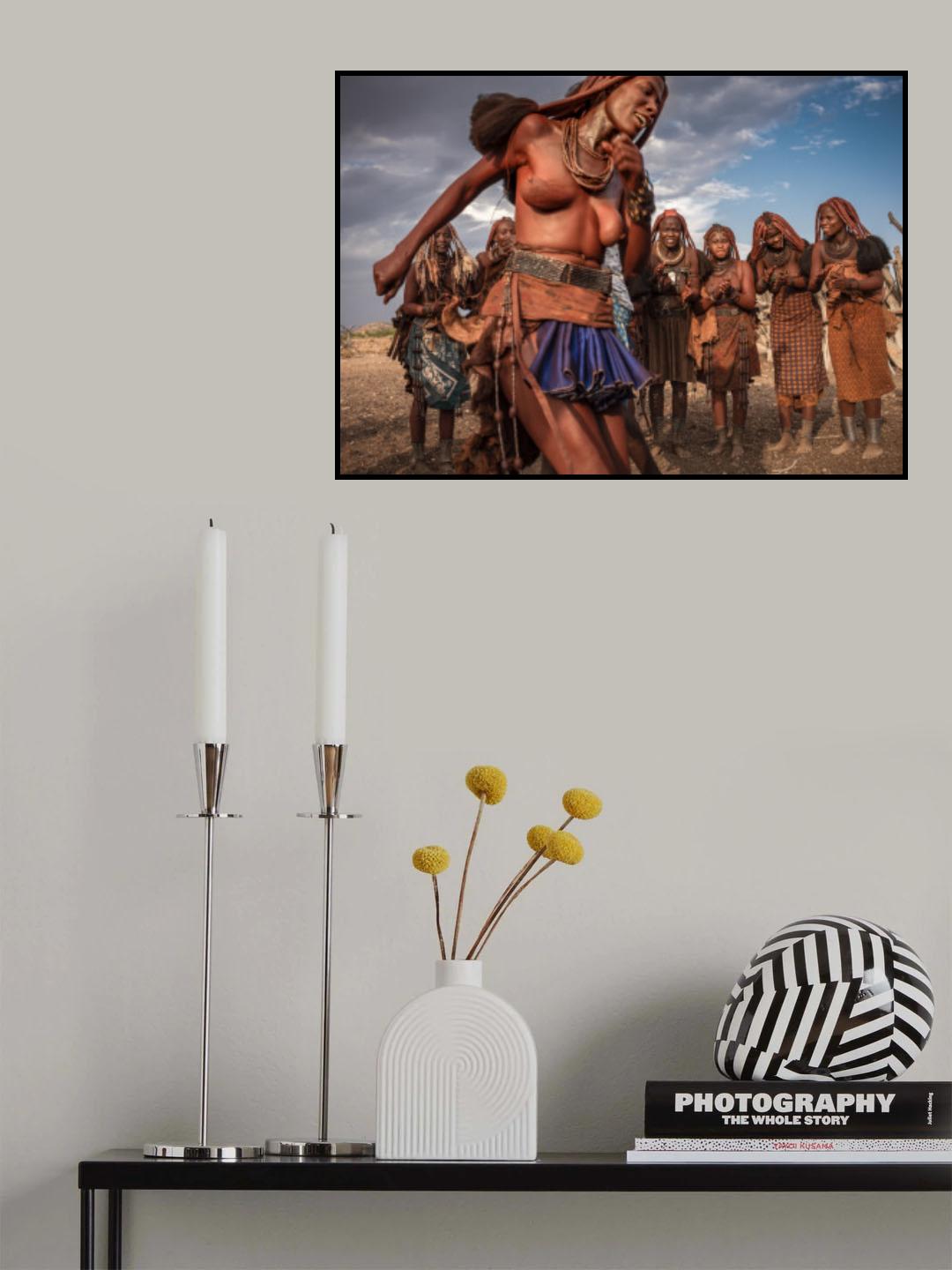 The Himba Dance Poster och Canvastavla
