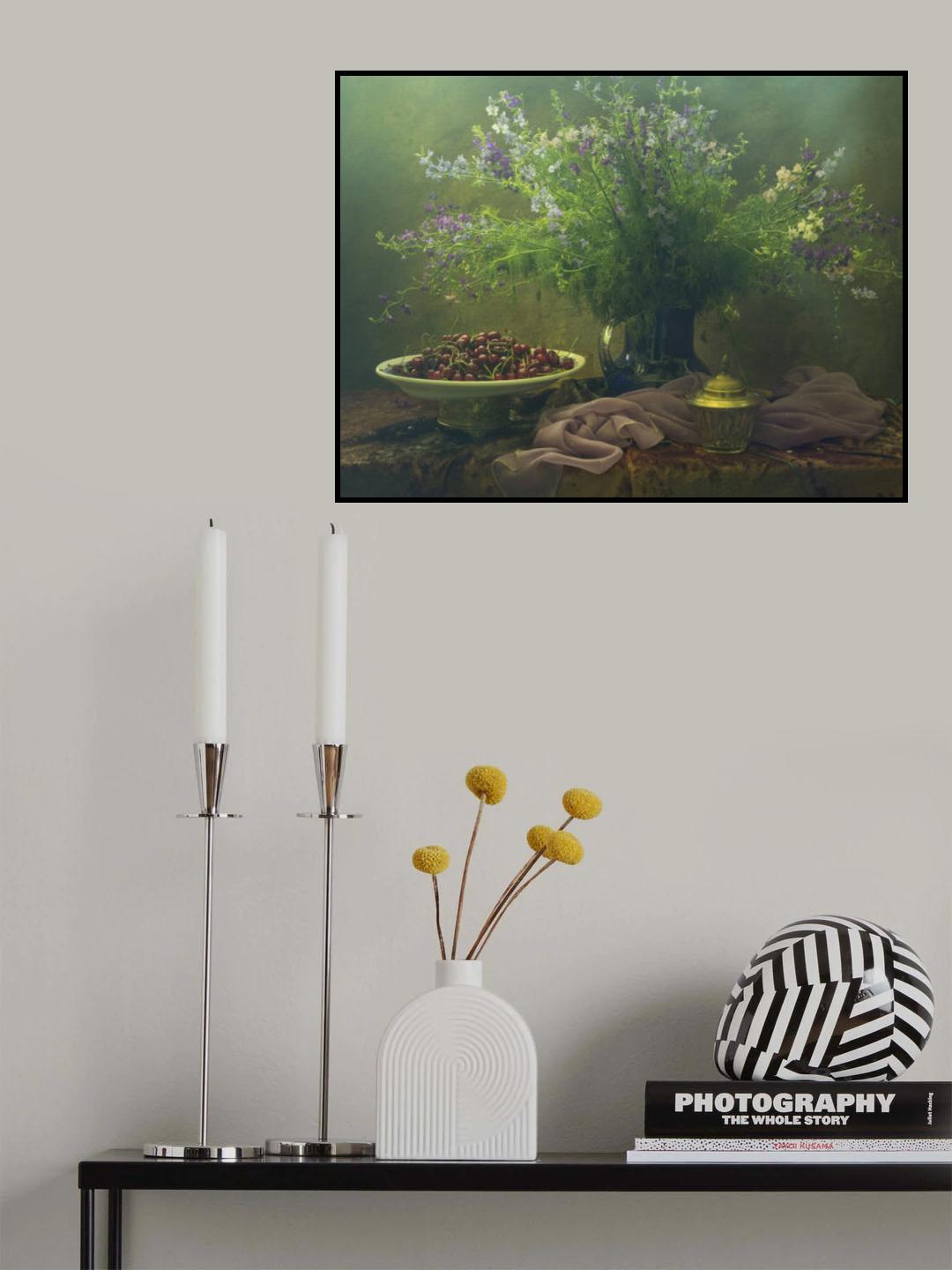 Green Noise- Spring Noise Poster och Canvastavla