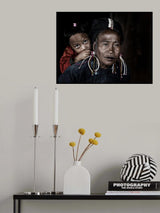 potrait myanmar Poster och Canvastavla