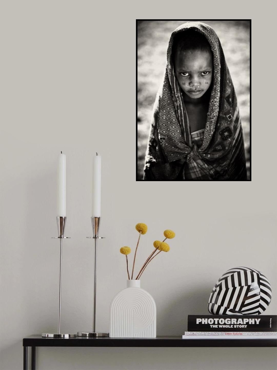 Face of Africa Poster och Canvastavla