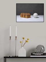 Rusted houses and a ball Poster och Canvastavla