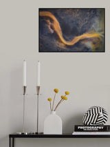 River Flowing to Ocean Poster och Canvastavla