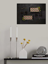Stained Glass Window Kimbap (Korean Sushi) Poster och Canvastavla
