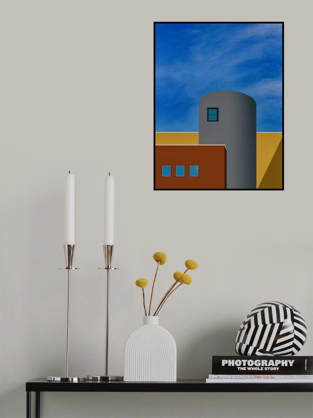 Jerusalem urbanism Poster och Canvastavla