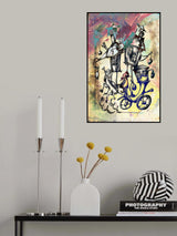 a mushroom cabbie art Poster och Canvastavla