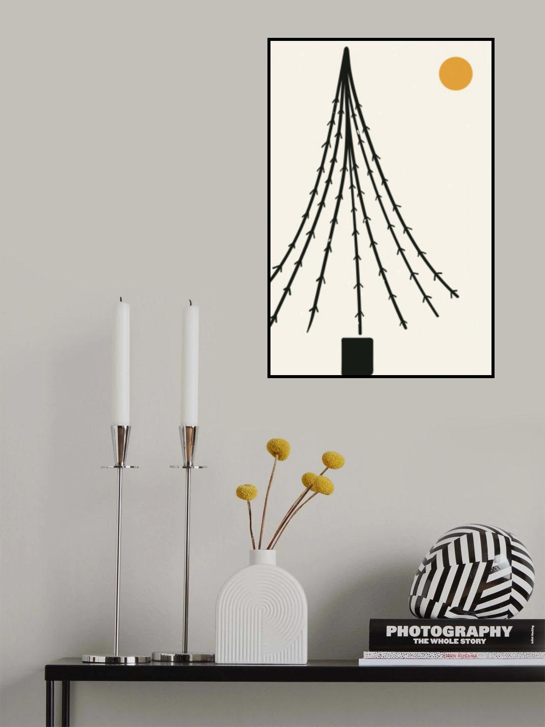 Boho Tree Poster och Canvastavla
