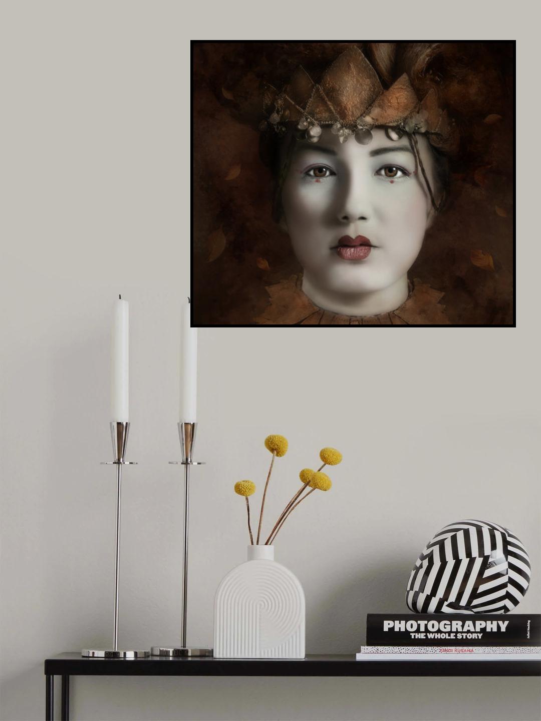 Autumn Queen Poster och Canvastavla