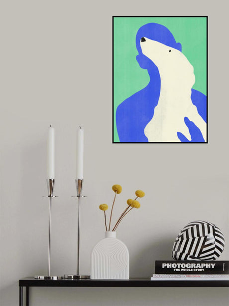 Kiss the Dog Poster och Canvastavla