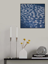Snow waves skiing Poster och Canvastavla