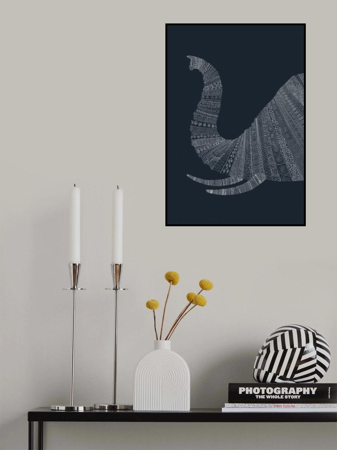 Elephant Nº4 Poster och Canvastavla