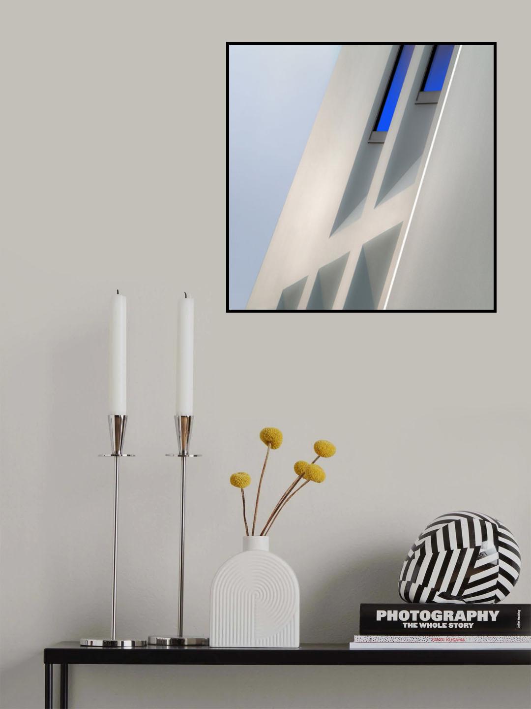blue coating Poster och Canvastavla