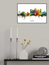 Tacoma Washington Skyline Poster och Canvastavla