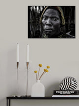 Laarim tribe man - South Sudan Poster och Canvastavla