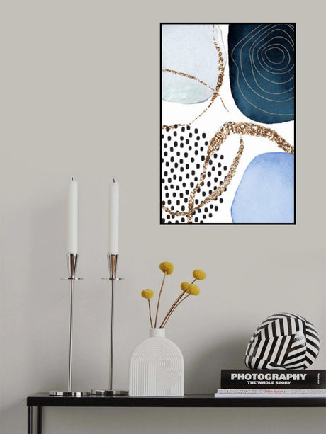 Aesthetic Blues-1 Poster och Canvastavla