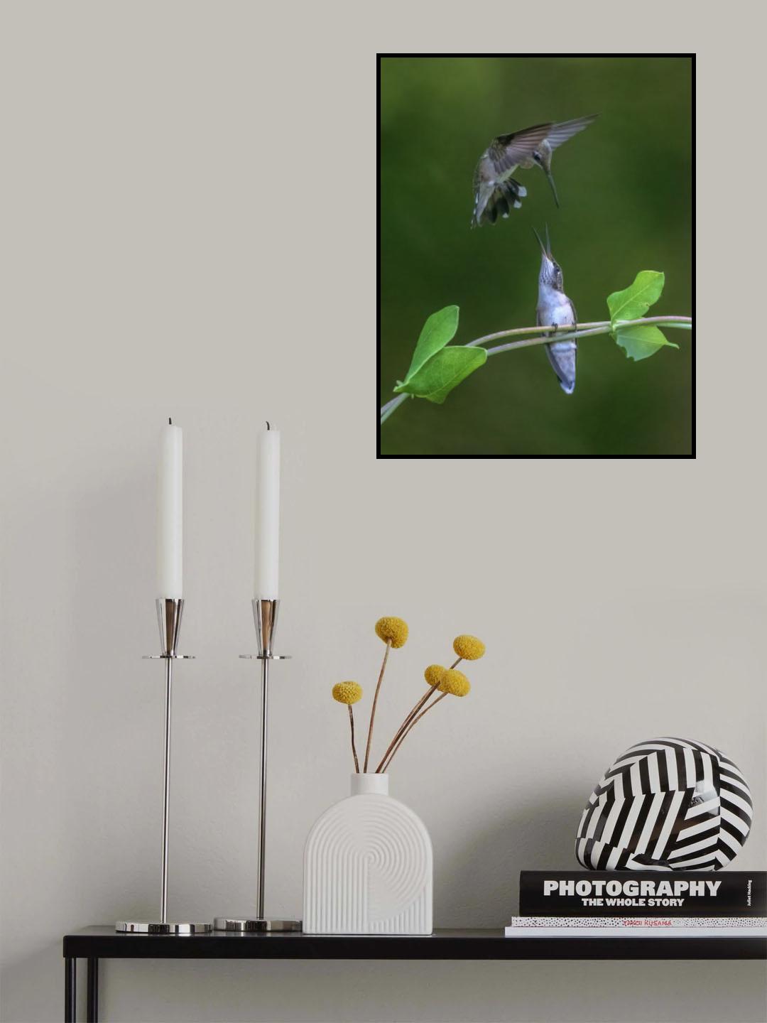 Mom and boy Poster och Canvastavla