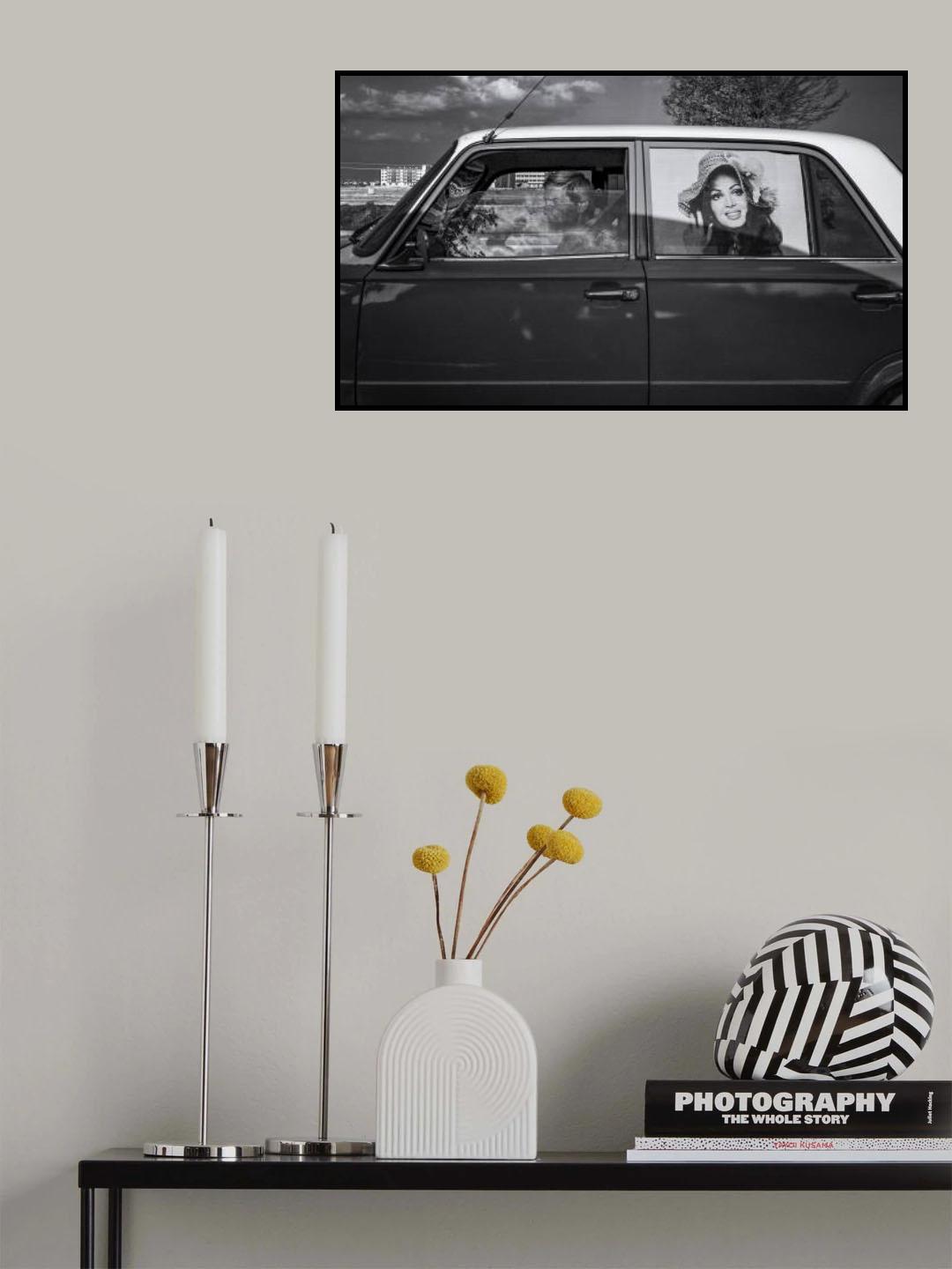 CAR Poster och Canvastavla