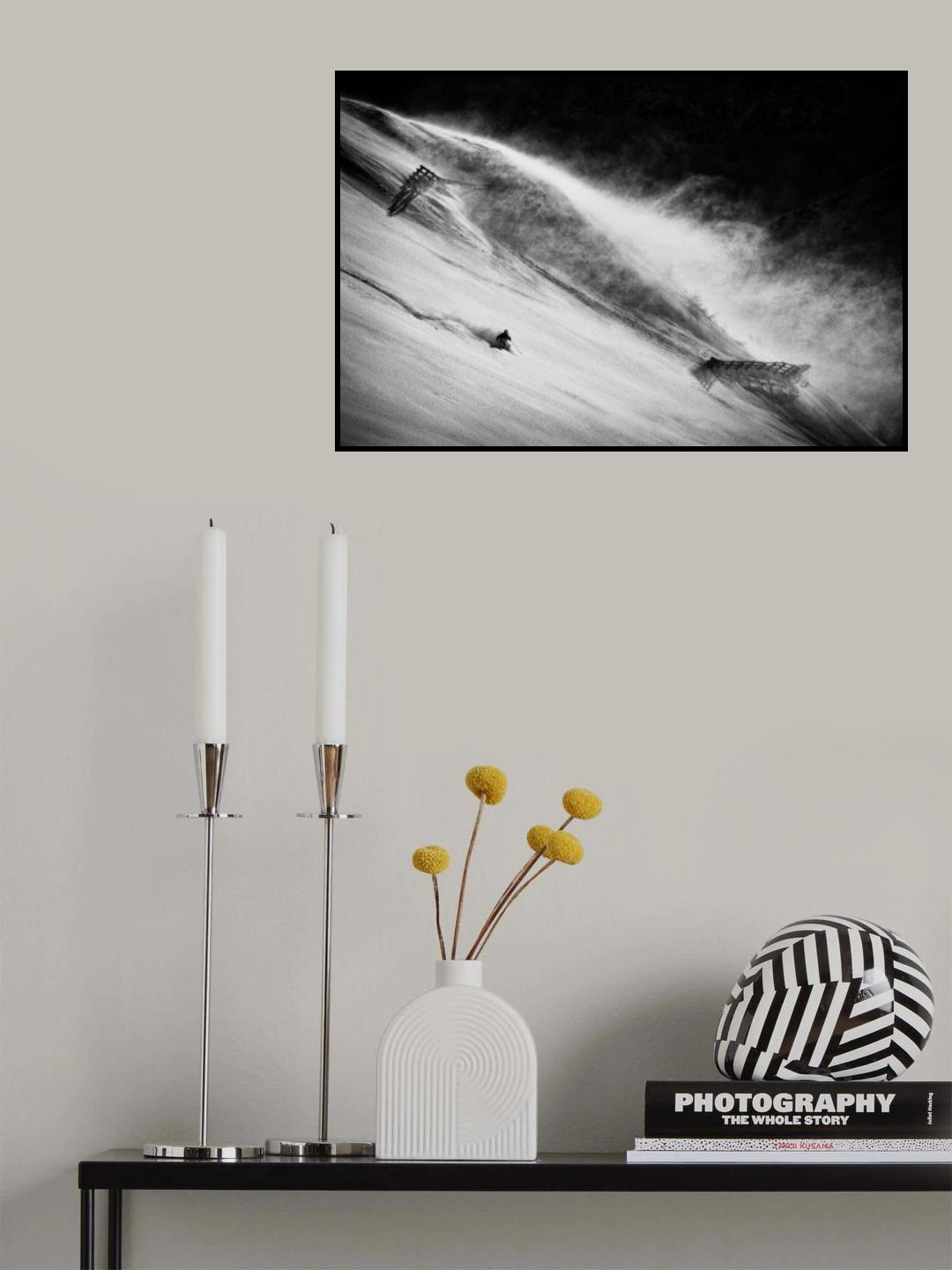 Race against the wind Poster och Canvastavla