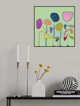 Bliss Green Poster och Canvastavla