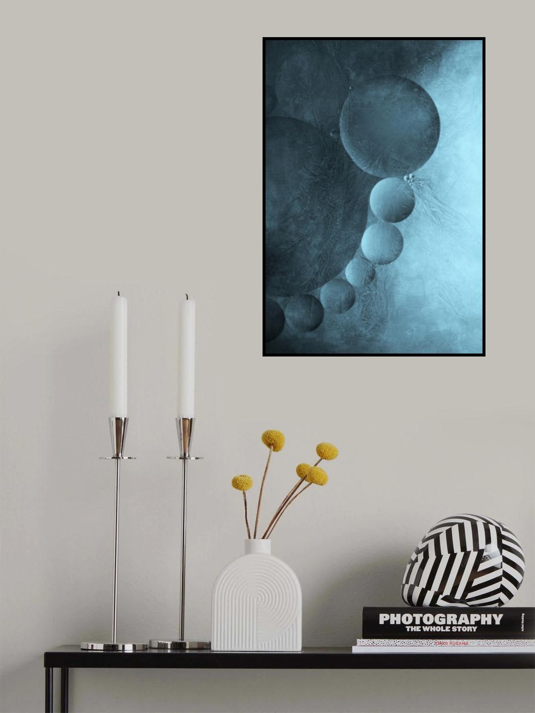 Water and oil photography combined with my painting Poster och Canvastavla