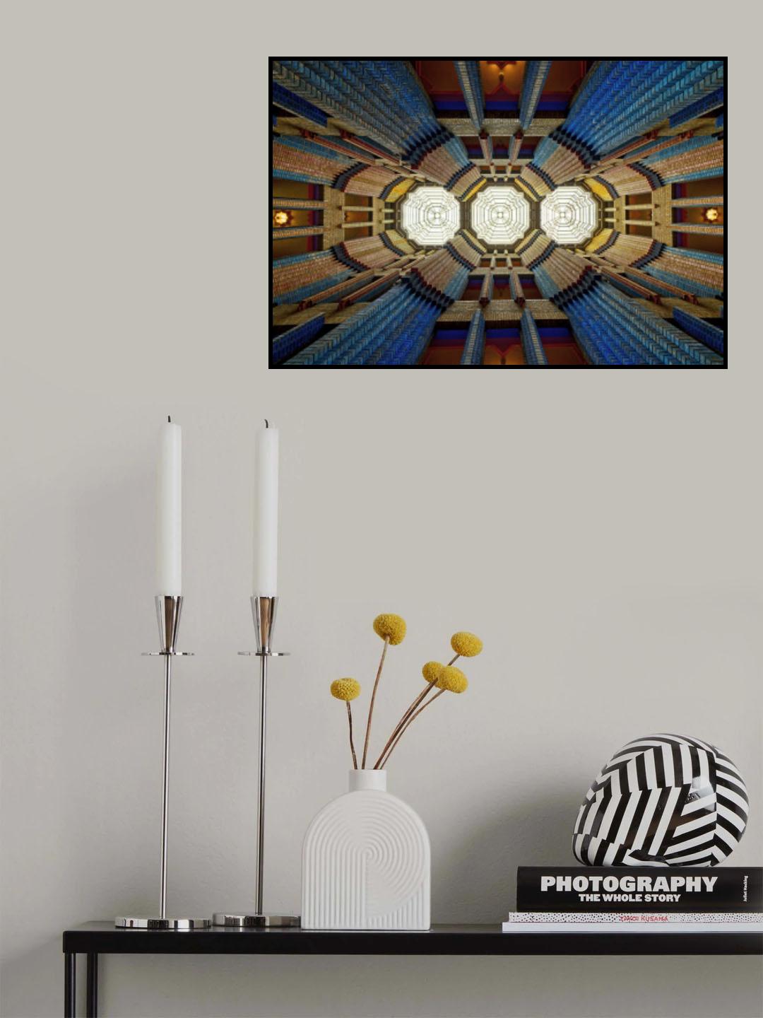 Peter-Behrens-Bau Poster och Canvastavla