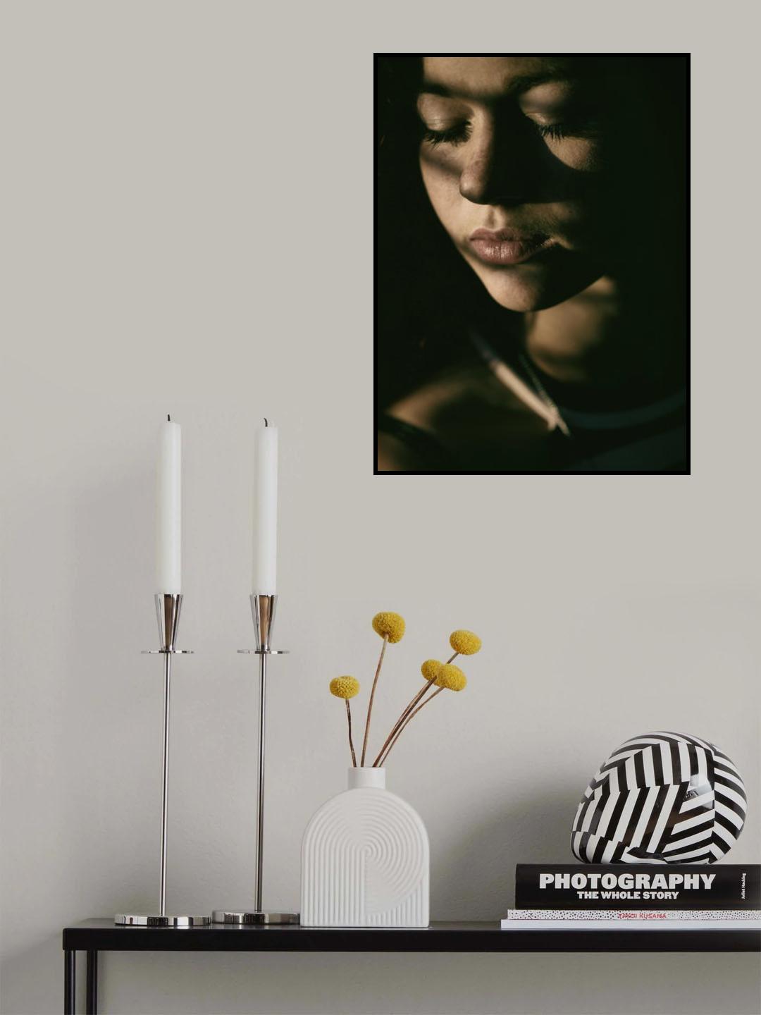 Full moon Poster och Canvastavla