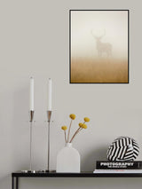 Ghost Stag Poster och Canvastavla