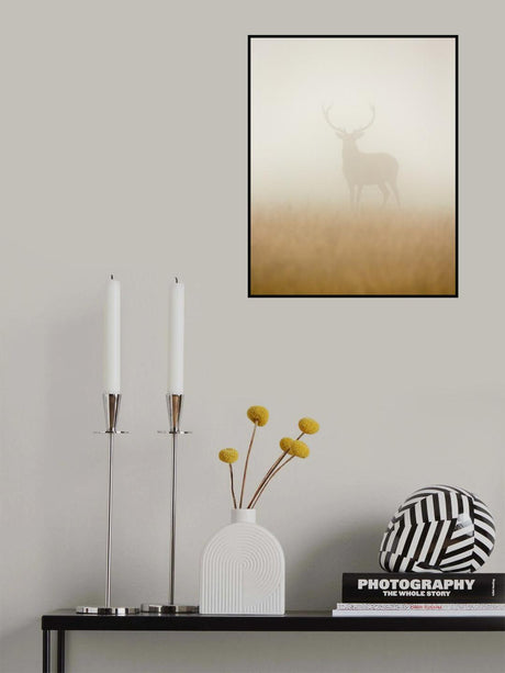 Ghost Stag Poster och Canvastavla