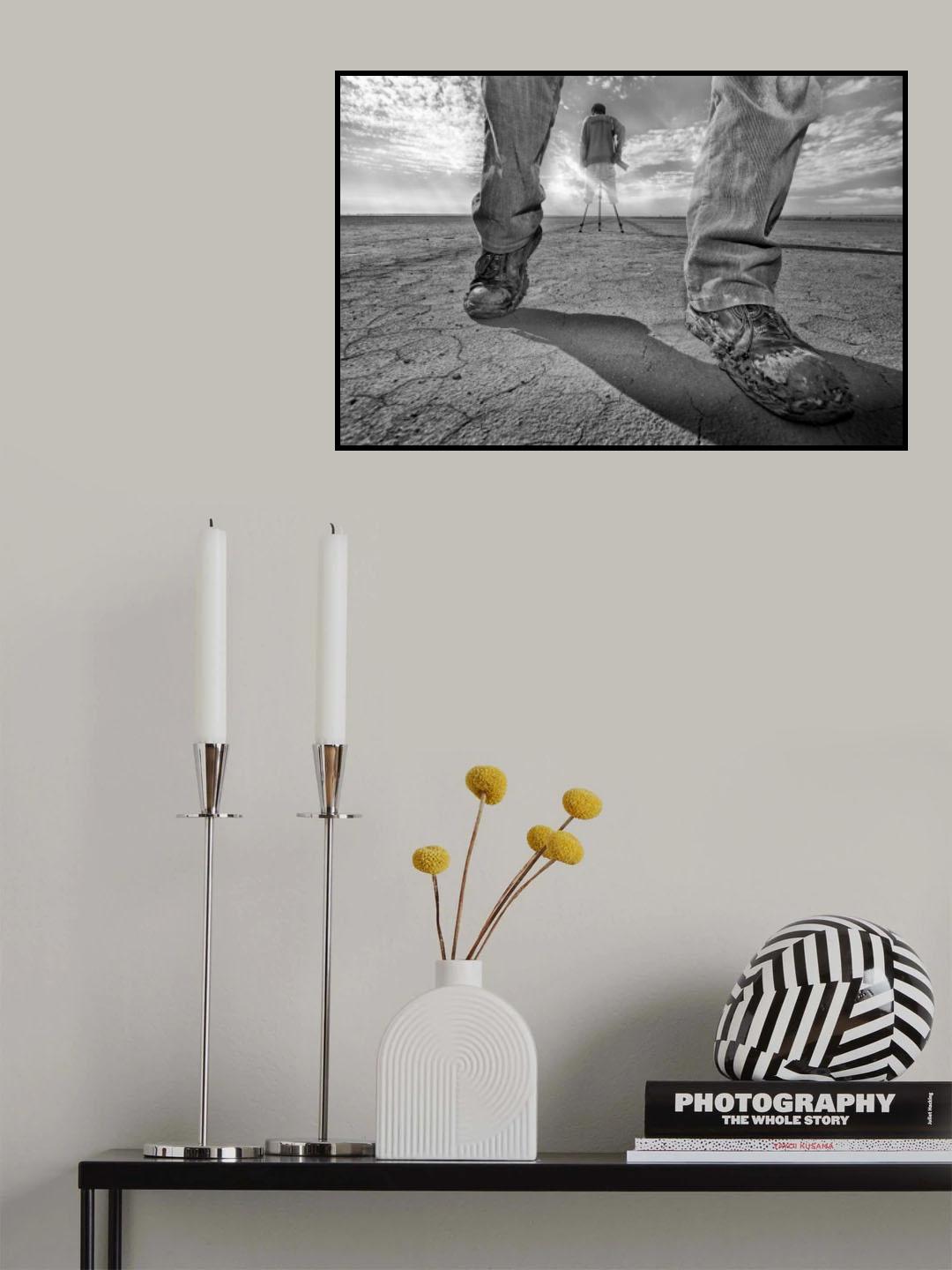 I will continue  with or without you Poster och Canvastavla